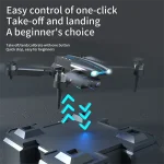 کوادکوپتر کنترلی برند DRONE مدل E99 PRO با موتور براشلس و دوربین دوگانه - Image 10