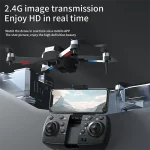 کوادکوپتر کنترلی برند DRONE مدل E99 PRO با موتور براشلس و دوربین دوگانه - Image 4