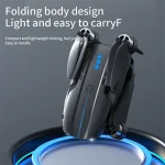 کوادکوپتر کنترلی برند DRONE مدل E99 PRO با موتور براشلس و دوربین دوگانه - Image 7