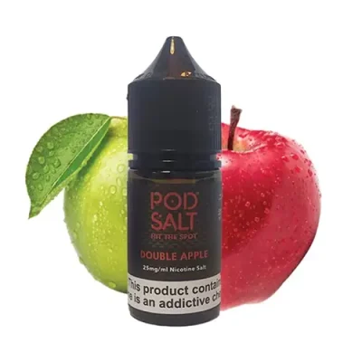 سالت نیکوتین پاد سالت طعم دوسیب (DOUBLE APPLE)