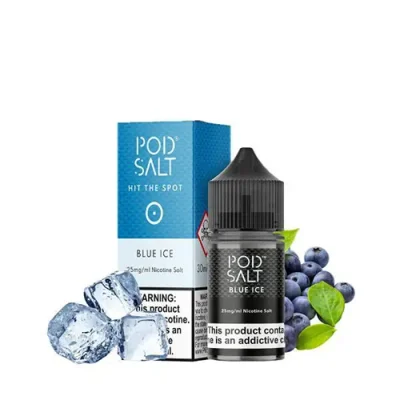 سالت نیکوتین پاد سالت طعم بلوبری یخ (BLUE ICE)