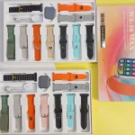 ساعت هوشمند برند WISME طرح اپل واچ سری 9 مدل WS-56 MAX با 10 عدد بند - Image 3