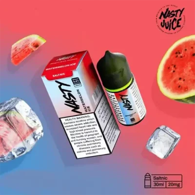 سالت نیکوتین برند نستی اورجینال طعم هندوانه یخ (WATERMELON ICE)