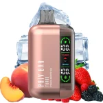 پاد یکبار مصرف 15000 پاف پرایو بار طعم هلو تمشک یخ