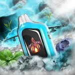 پاد یکبار مصرف 25000 پاف VELOCITY طعم بلوبری نعنا