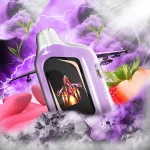 پاد یکبار مصرف 25000 پاف VELOCITY طعم آدامس توت فرنگی