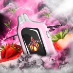 پاد یکبار مصرف 25000 پاف VELOCITY طعم کیک توت فرنگی