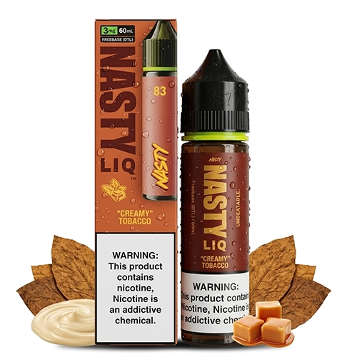 CREAMY TOBACCO جویس نستی اورجینال طعم خامه تنباکو (83) - تصویر 1