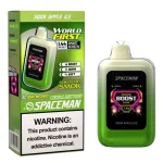 پاد یکبار مصرف 25000 پاف اسپیس من طعم سیب ترش یخ