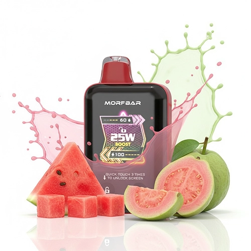 Morfbar Watermelon GUAVA پاد یکبار مصرف 20000 پاف مورف بار طعم هندوانه گواوا - Image 1