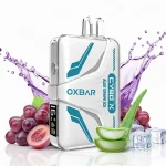 پاد یکبار مصرف OXBAR طعم آلوئه ورا انگور یخ