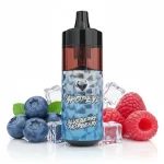 پاد یکبار مصرف قابل پر شدن مجدد 16000 پاف طعم بلوبری رزبری