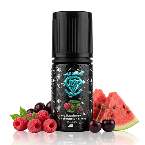 Raspberry Watermelon Cherry سالت نیکوتین برند الماس طعم تمشک هندوانه گیلاس - تصویر 1