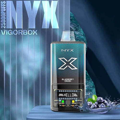 BLUEBERRY CRUSH پاد یکبار مصرف 25000 پاف VIGORBOX طعم بلوبری - تصویر 1