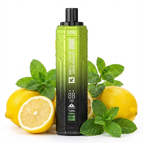 LEMON-MINT.webp ویپ یکبارمصرف SPACE TUBE طعم لیمو نعنا - تصویر 1