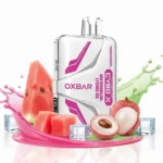 پاد یکبار مصرف OXBAR طعم هندوانه لیچی یخ