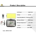 چراغ کمپینگ برند 360 لایت مدل TM-07 COB RF با پایه آهنربایی - تصویر 4