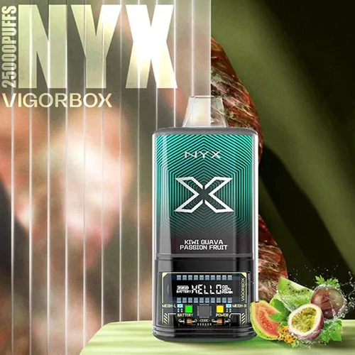 kiwi Guava passion fruit پاد یکبار مصرف 25000 پاف VIGORBOX طعم کیوی پشن فروت گواوا - تصویر 1