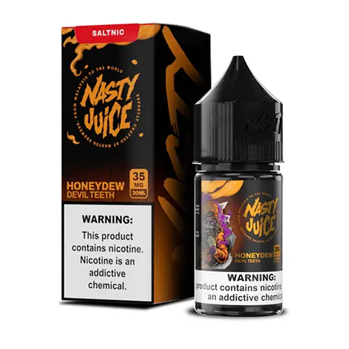 nasty-honeydew.webp سالت نیکوتین برند نستی اورجینال طعم طالبی نعنا - تصویر 1