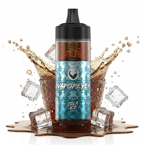 vapopeye-Cola-ice.webp پاد یکبار مصرف قابل پر شدن مجدد 16000 پاف طعم نوشابه یخ - تصویر 1